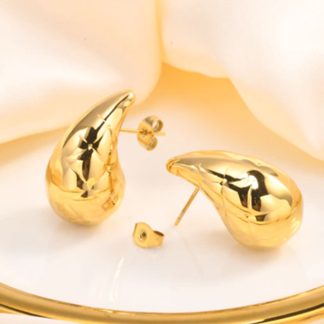 Guld Fairy Circle örhängen