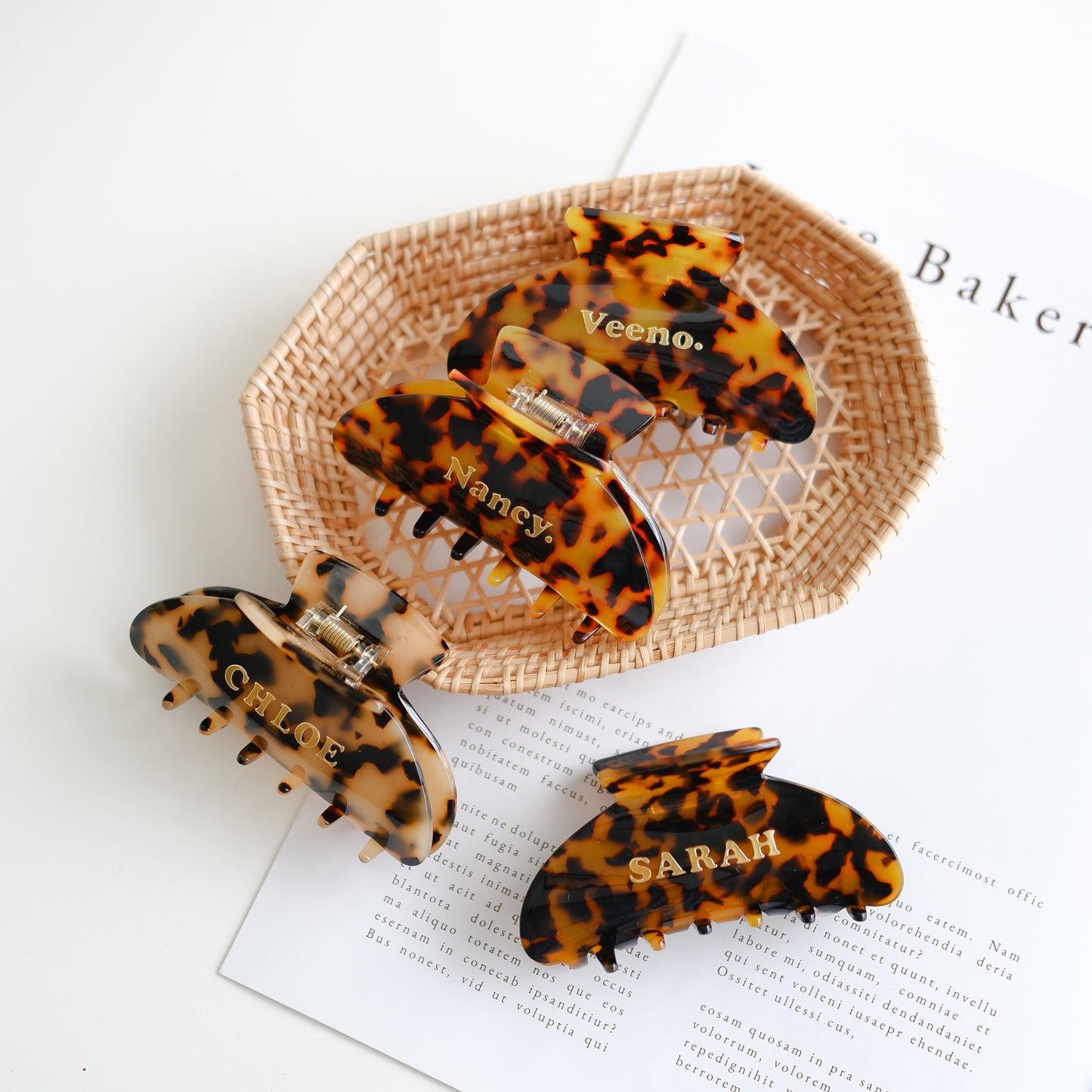 Cozy Custom Hair Clip