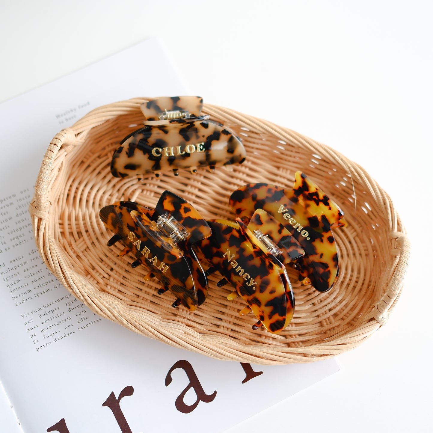 Cozy Custom Hair Clip
