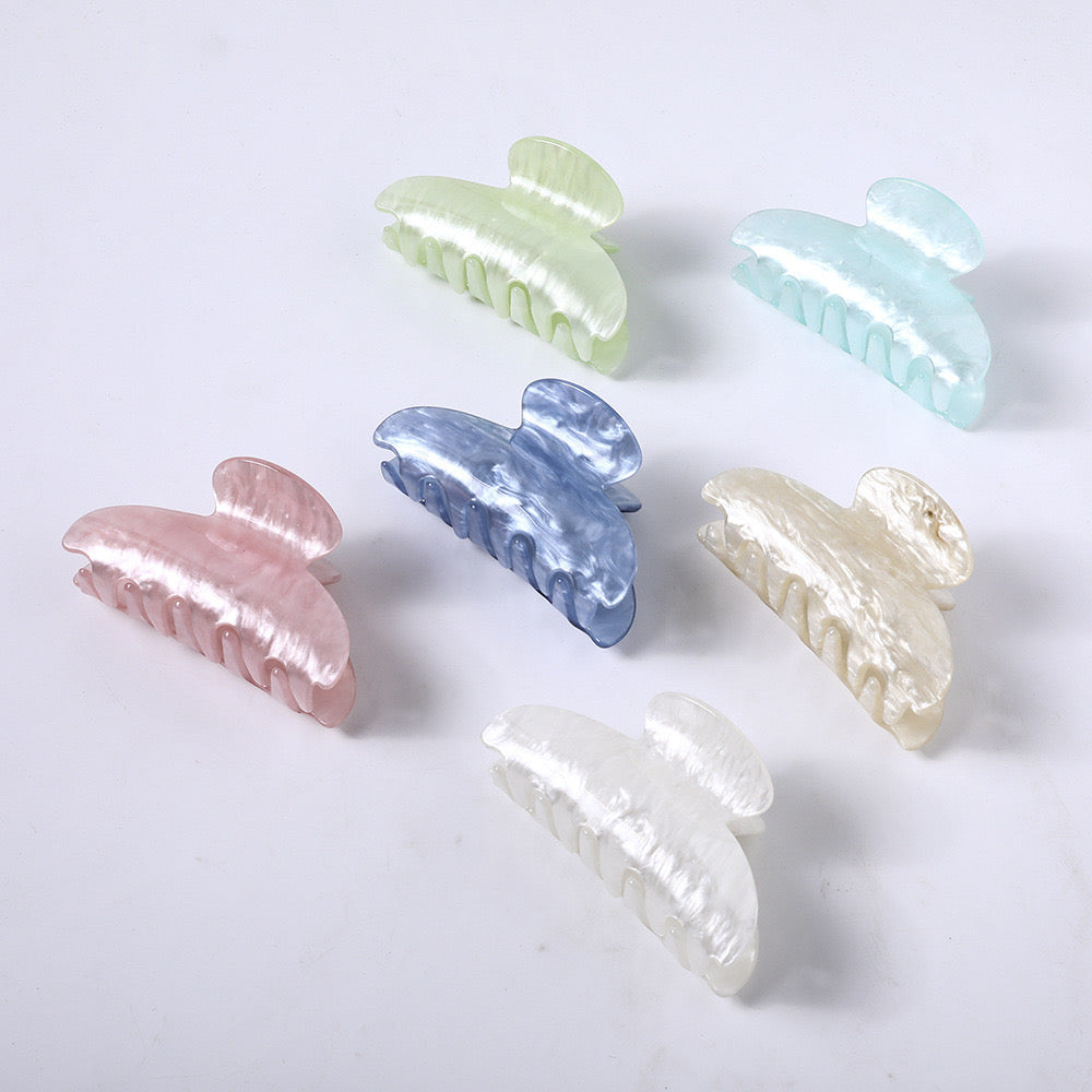 fairy hair claw clip colorful by sserafim