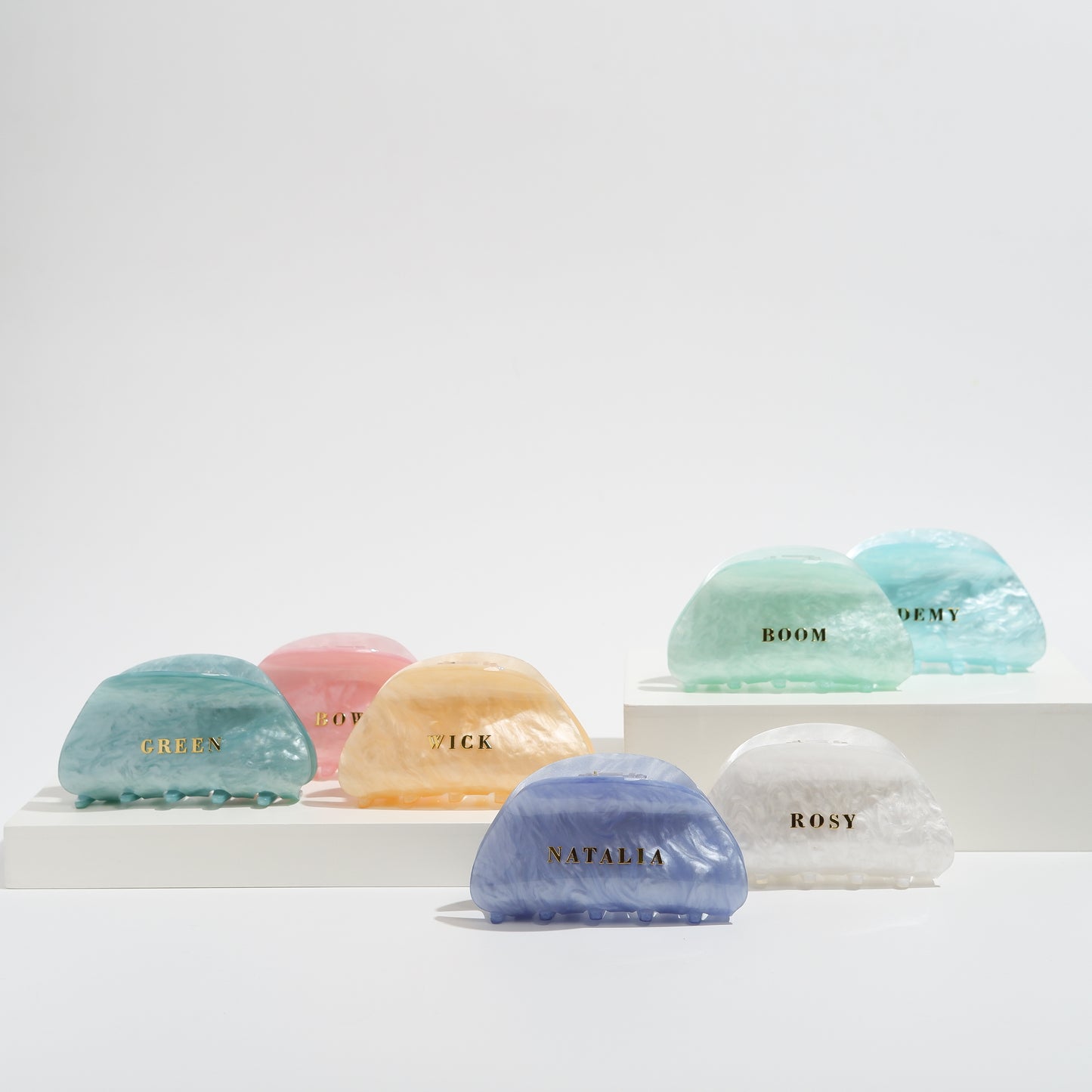 shelly custom hair clips color by sserafim