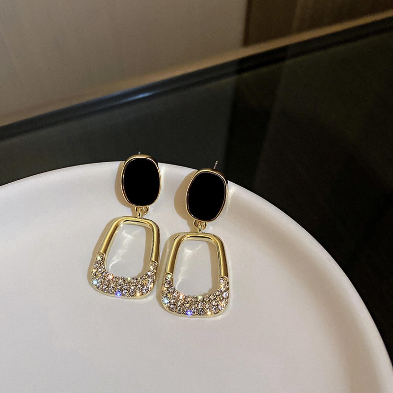 Oval Links Earrings